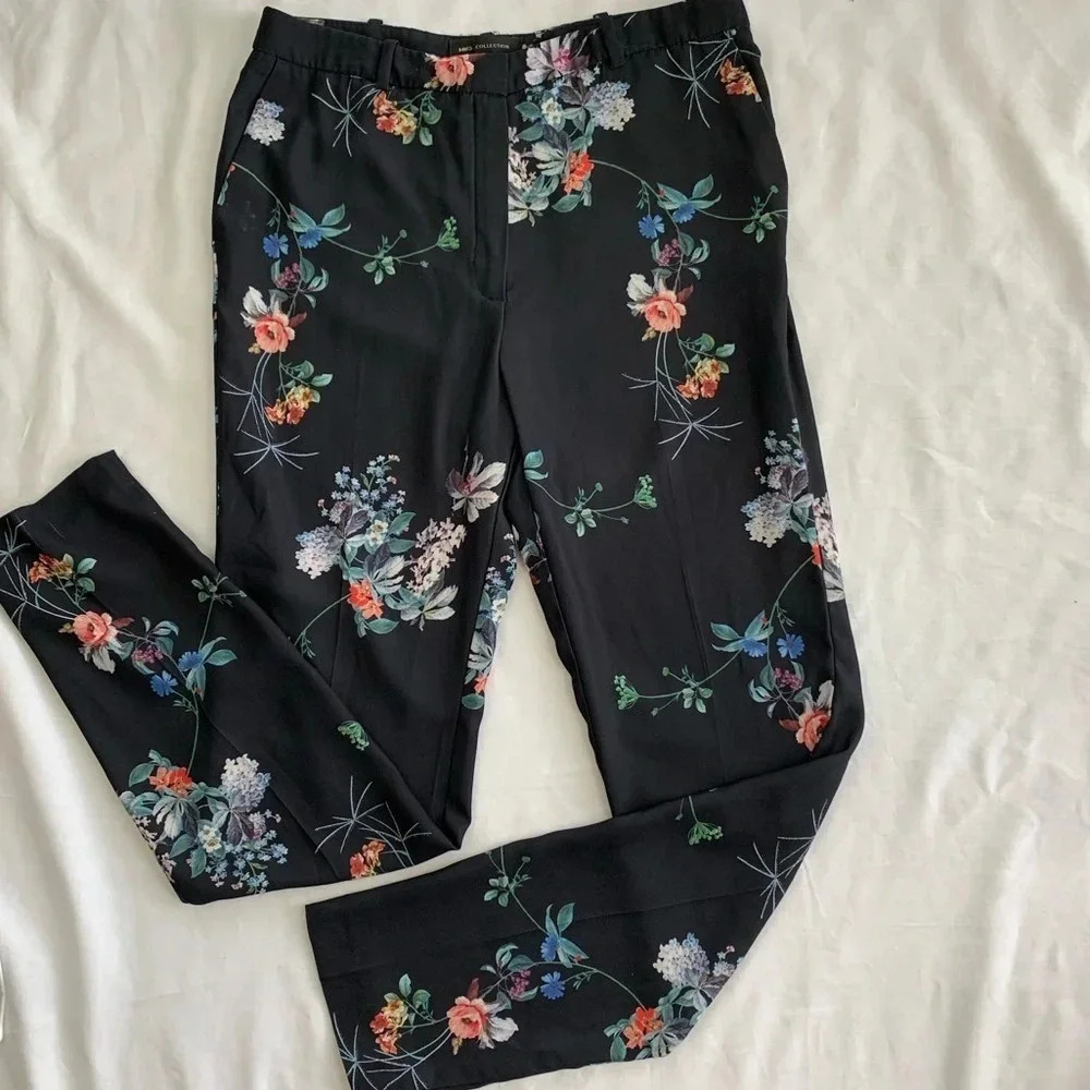 MNG COLLECTION Floral pants - Picture 1 of 4